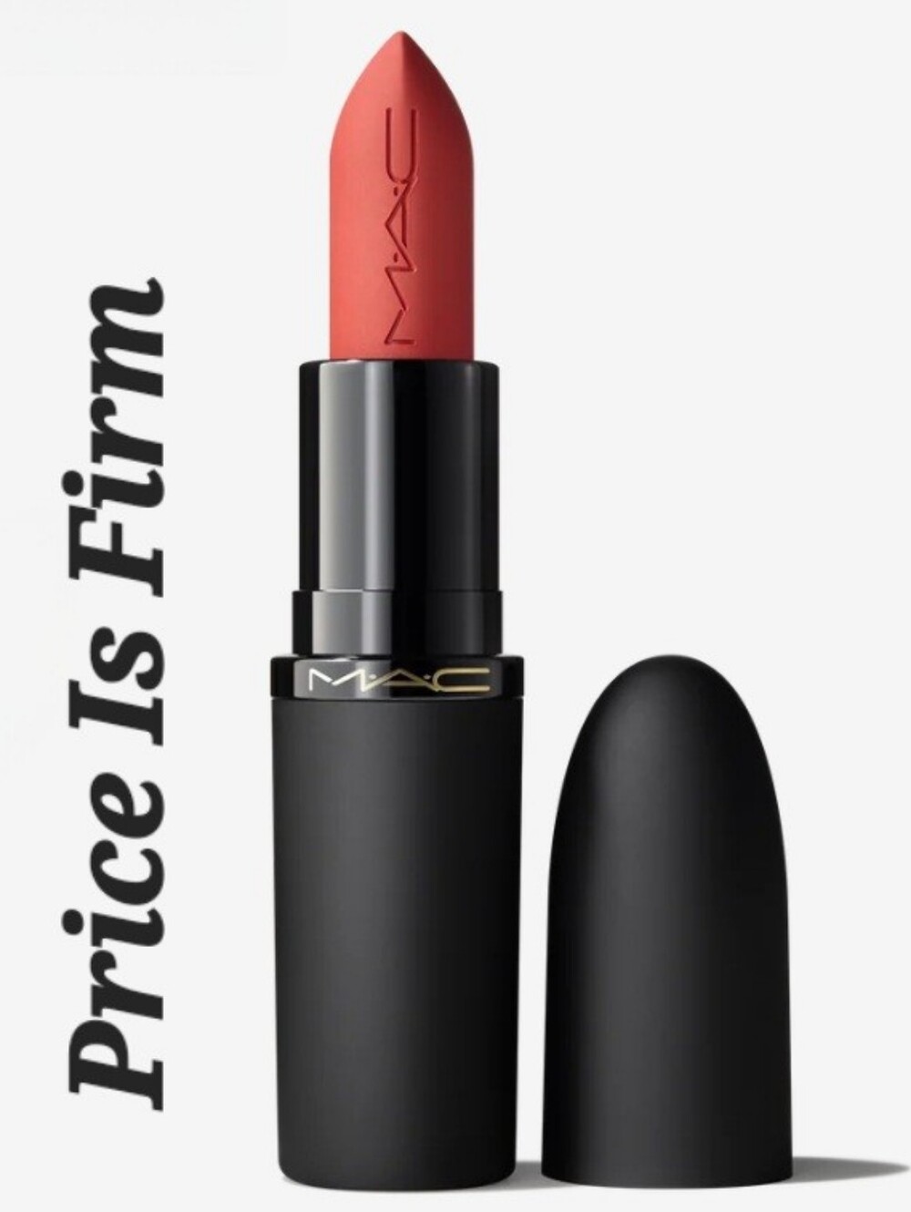 MAC Brickthrough Powder Kiss Hazy Matte Lipstick